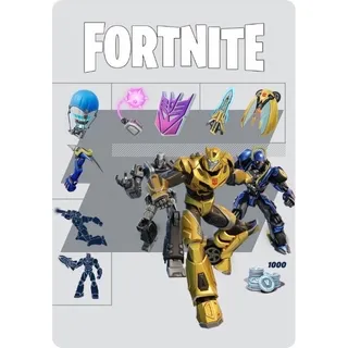 Fortnite Transformers + 1000 V-Bucks