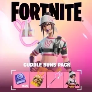 Fortnite Cuddle Buns Pack + 1,500 V-Bucks United States