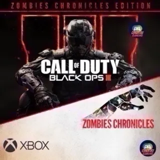 CALL OF DUTY BLACK OPS 3 CHRONICLES EDITION Xbox Key United States