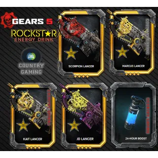 GEARS  5 ROCKSTAR EXCLUSIVE LANCER DLC PACK #5