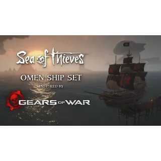 Sea of Thieves dlc Omen Ship Bundle Set XBOX WINDOWS 10 CDKEY