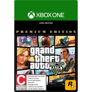 GTA V PREMIUM ONLINE EDITION XBOX ONE GLOBAL KEY