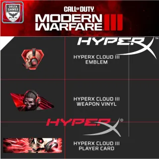 Call of Duty Modern Warfare III HyperX Bundle