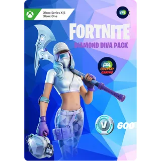 Fortnite The Diamond Diva Pack + 600 V-Bucks United States Key