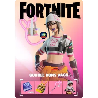 Fortnite Cuddle Buns Pack + 1,500 V-Bucks United States