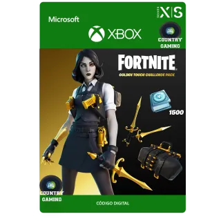 Fortnite Golden Touch Bundle XBOX ONE CDKEY USA REGION