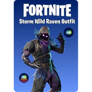 Fortnite Storm-Wild Raven Outfit  United States Key
