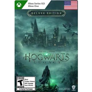 Hogwarts Legacy Deluxe Edition Xbox Key United States 