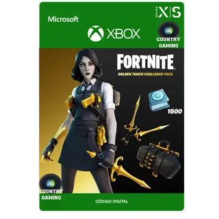 Fortnite Golden Touch Bundle XBOX ONE CDKEY USA REGION