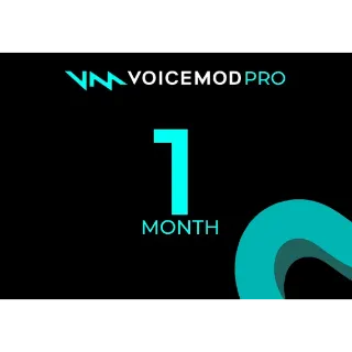 Voicemod Pro 1 Month Key Global  