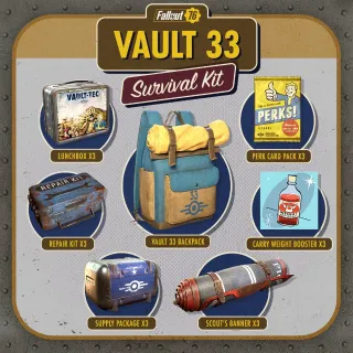 FALLOUT 76 - Vault 33 Survival Pack DLC