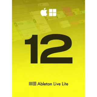 ⚡️Ableton Live 12 Lite [GLOBAL KEY] ⚡️