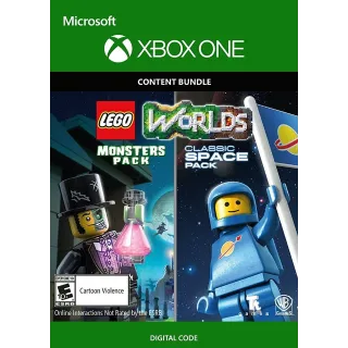 LEGO® Worlds Classic Space Pack and Monsters Pack Bundle