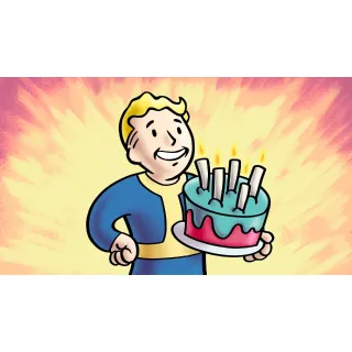  Fallout 76 5th Birthday Bundle