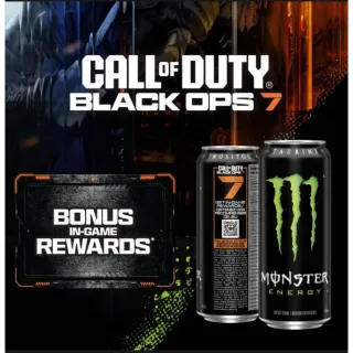 Monster Energy Full Set Bundle - CALL OF DUTY 7