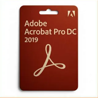 Adobe Acrobat 2019 Pro Lifetime - KEY