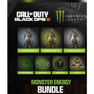 CoD BLACKOPS 6 - MONSTER ENERGY BUNDLE