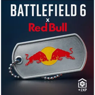 Battlefield 6 Red Bull Dogtag + 2WXP 60min