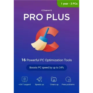 Ccleaner Professional Plus Key 2025 - 1 YEAR 1 DEVICES