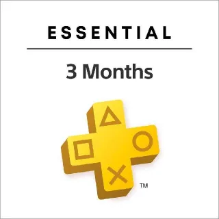 PSN Plus Essential Membership 3 Month- Turkey.