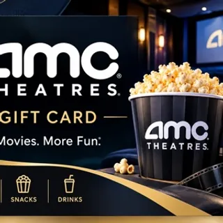 $20.00 AMC theater gift card