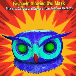 Glowing Owl Mask