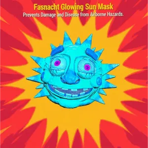 Glowing Sun Mask