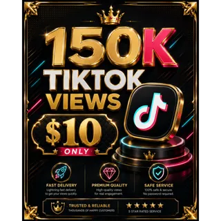 150K tiktok wiewer fast delivery