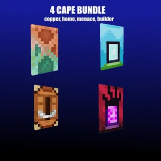 ⚡MINECRAFT 4x CAPE BUNDLE 5 CODES