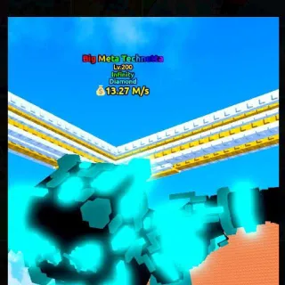 $13.27 M/s Big Diamond Meta Technetta Lv. 200 I Escape Tsunami For Brainrots!