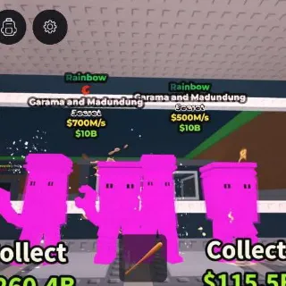 Rainbow GARAMA And Madundung ( 700 And 500 M/S)