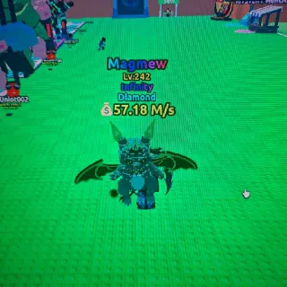 $57.18 M/s Diamond Magmew Lv. 242 I Escape Tsunami For Brainrots!