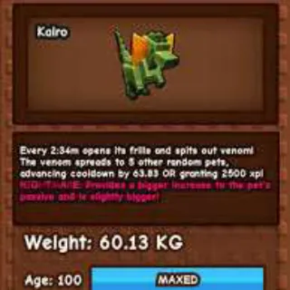 Huge Nightmare DILOPHOSAURUS 60+ KG | GROW A GARDEN