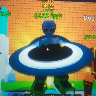 $5.23 Sp/s Lucky🍀 Gravitino Martino 👽🛸 I Escape Tsunami For Brainrots!