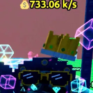 $ 733.06 k/s Gamer Din Din Vaultero Lv. 200 I Escape Tsunami For Brainrots!