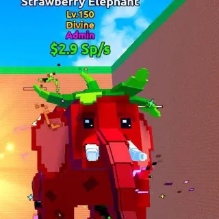 Admin Elephant Lvl 175 I Escape Tsunami For Brainrots!