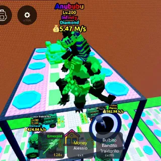 $5.47 M/s Diamond Anububu Lv. 200 I Escape Tsunami For Brainrots!