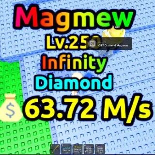 $63.72 M/s Diamond Magnew Lv. 250 I Escape Tsunami For Brainrots!