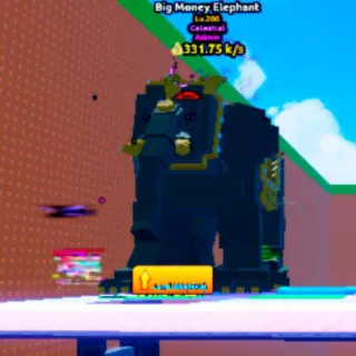 $ 331.75 k/s Big Money Elephant Lv. 200 | Escape Tsunami For Brainrots!