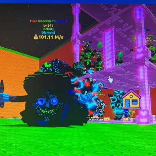 $100 M/s TITAN Diamond Doomini Tiktookini I Escape Tsunami For Brainrots!