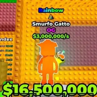 20X Smurfo Gatto I Break A Lucky Block!