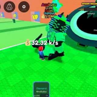 $5.7 M/s Diamond Anububu Lv. 200 I Escape Tsunami For Brainrots!