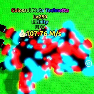 $107+ M/s Collosal Meta Technetta I Escape Tsunami For Brainrots!