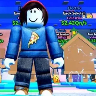 Esok Sekolah 2.42 Qn/s | Escape Tsunami For Brainrots!