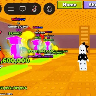 10X Smurfo Gatto $3,000,000 I Break A Lucky Block!