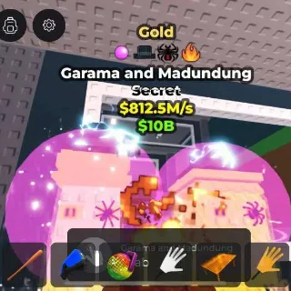 GOLD GARAMA AND MADUNDUNG (812.5 M/S)