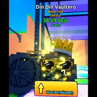 $6.39 Sp/s Lucky Din Din Vaultero I Escape Tsunami For Brainrots!