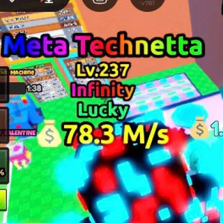 $78.3 M/s Lucky Meta Technetta Lv. 237 I Escape Tsunami For Brainrots!