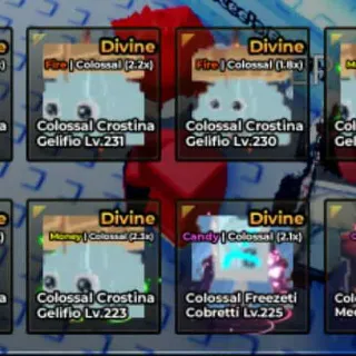 10X COLLOSAL Crostina Geligio I Escape Tsunami For Brainrots!