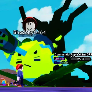 Diamond-Neon Commando Apple 6.8 M DPS | Plants Vs Brainrots